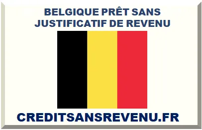 BELGIQUE PRÊT SANS REVENU 2026-27